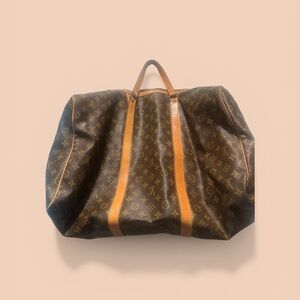 Louis Vuitton Monogram Duffel Bag in Brown and Tan